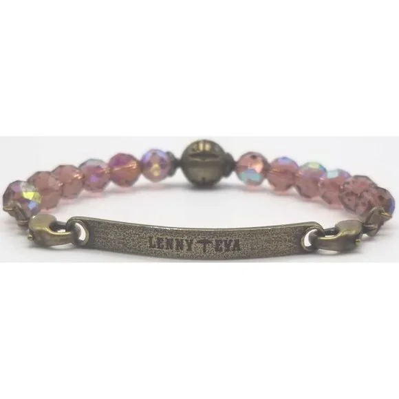 Lenny Eva Jewelry Lenny And Eva Pink Ab Crystal Bracelet